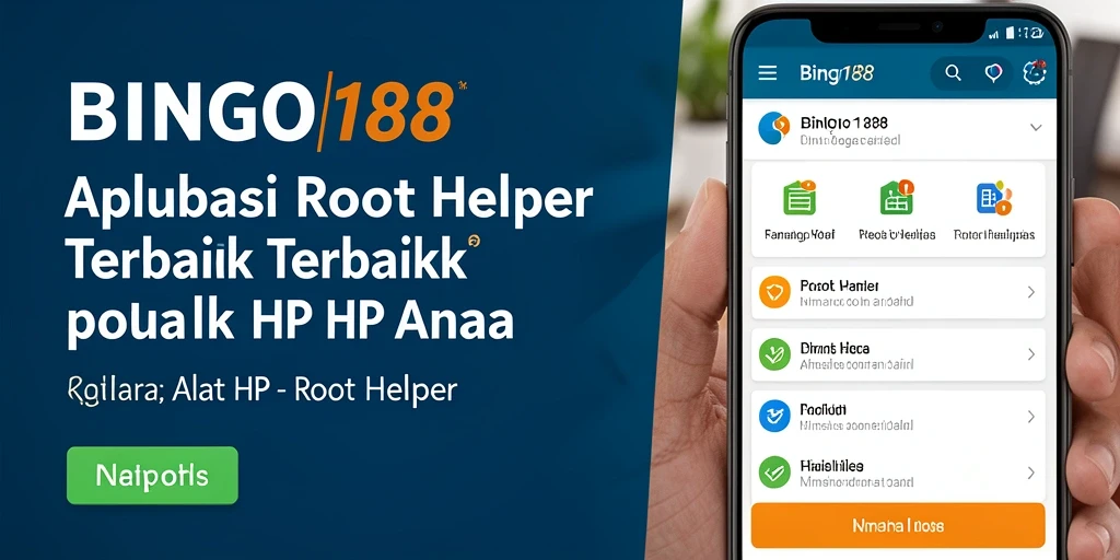 Antarmuka BINGO188 yang mudah digunakan untuk Root Helper.